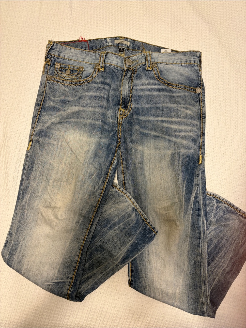 True Religion Ricky Men's Blue Jeans Waist 40